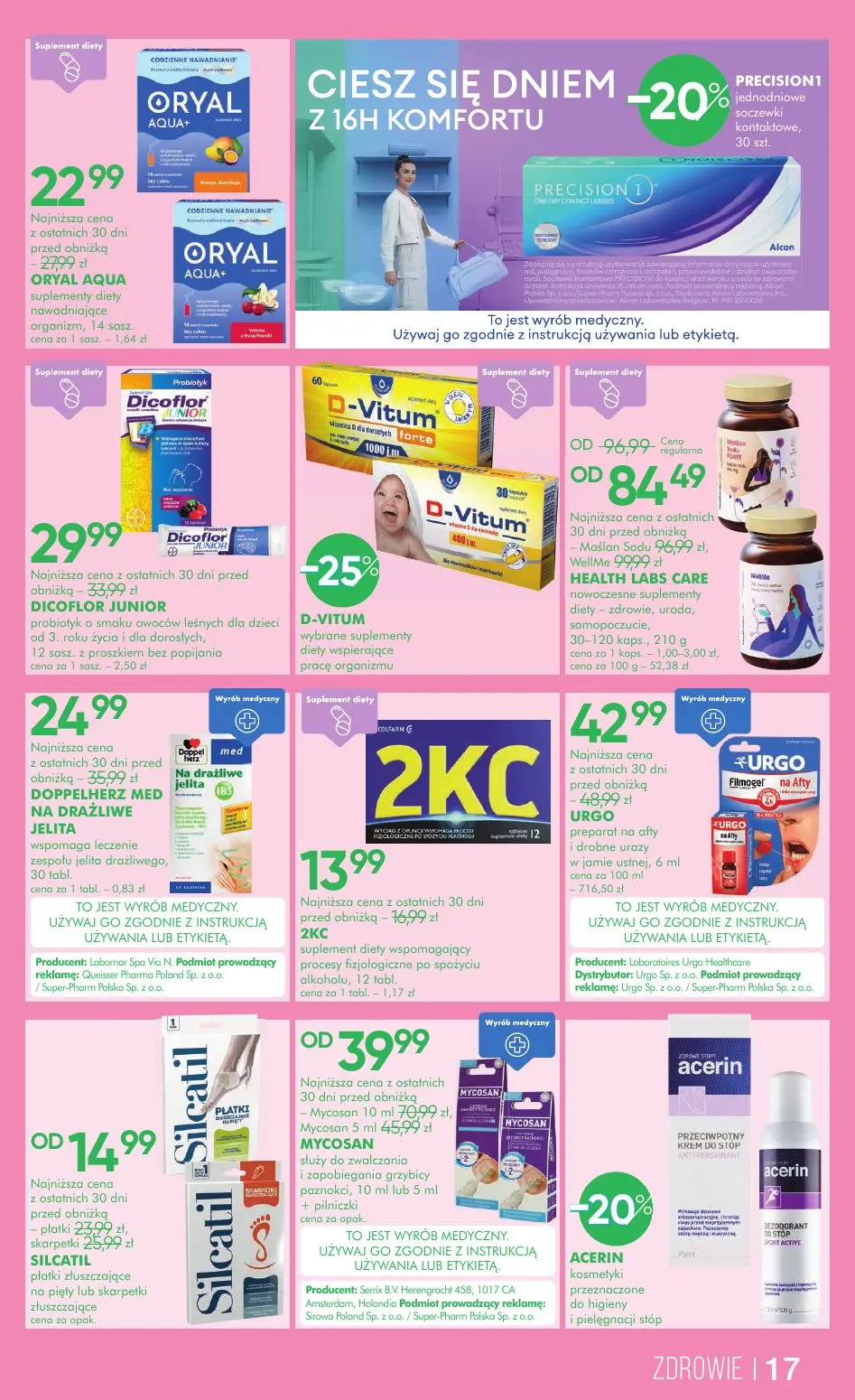 gazetka promocyjna SUPER-PHARM Dla Was MAMY - Strona 17