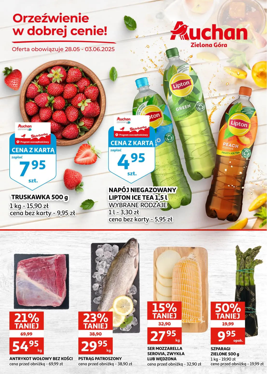gazetka promocyjna Auchan Zielona Góra - Strona 1