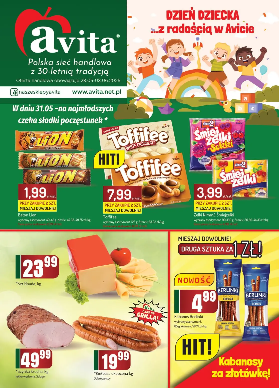 gazetka promocyjna Avita Dzień dziecka - Strona 1