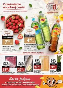 Gazetka promocyjna bi1, ważna od 2025-05-28 do 2025-06-03.