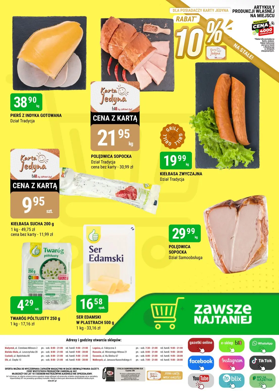 gazetka promocyjna bi1 Bielsko-Biała, Czeladź, Legnica, Wałbrzych - Strona 25