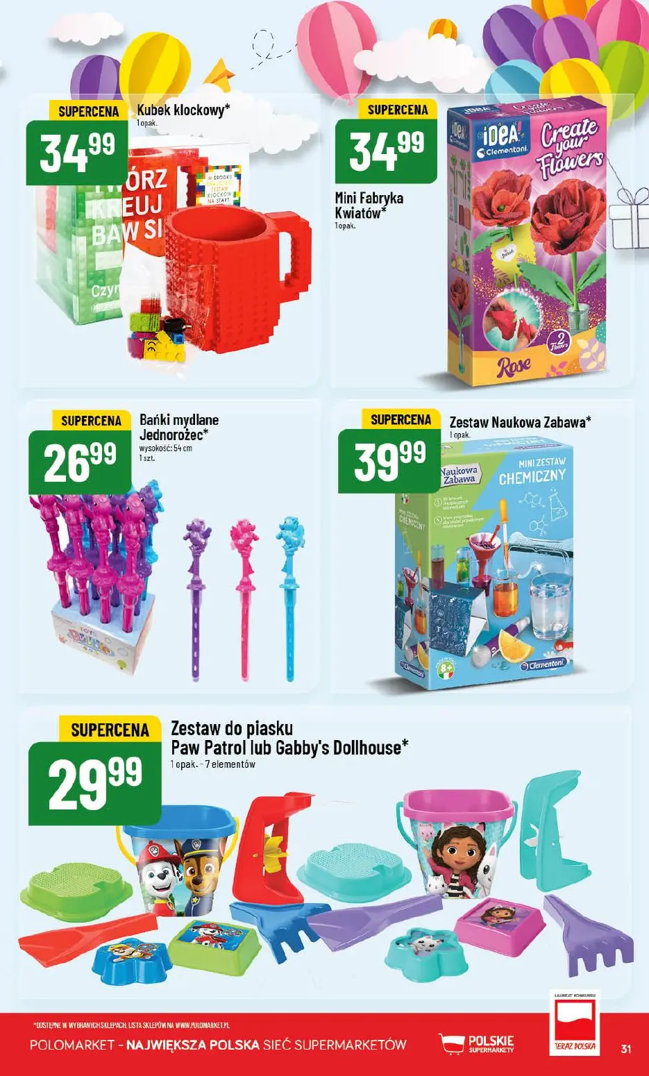 gazetka promocyjna POLOmarket Okazje do dziecięcej radości! - Strona 31