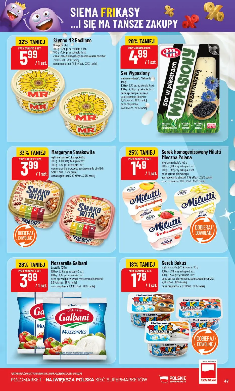 gazetka promocyjna POLOmarket Okazje do dziecięcej radości! - Strona 47