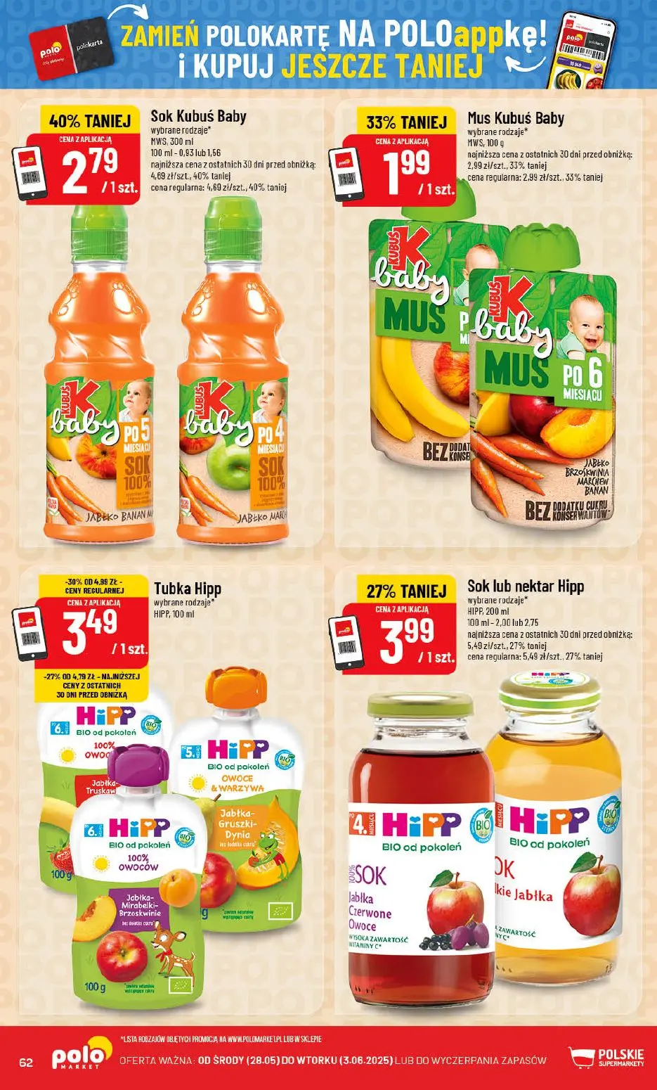 gazetka promocyjna POLOmarket Okazje do dziecięcej radości! - Strona 62