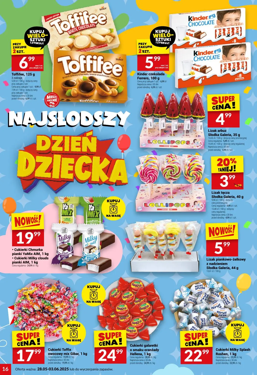gazetka promocyjna Twój Market Dzień dziecka - Strona 16