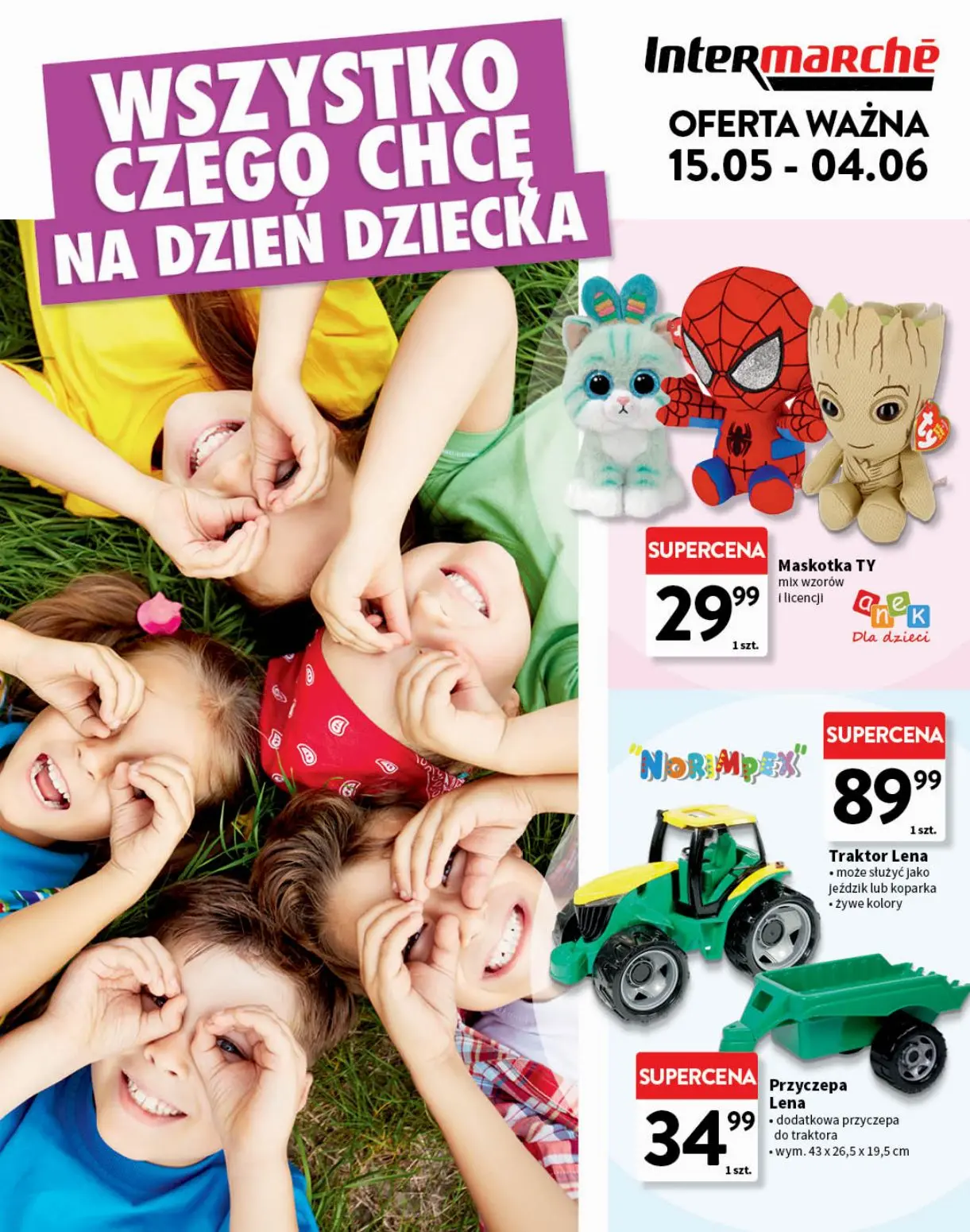 gazetka promocyjna Intermarche Katalog Dzień Dziecka 🧸 - Strona 1