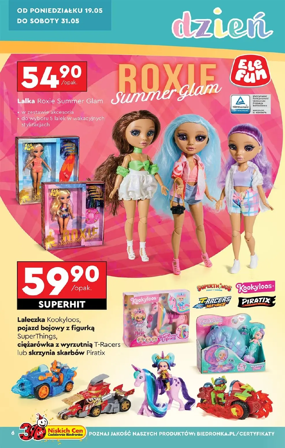 gazetka promocyjna Biedronka Okazje tygodnia. Dzień dziecka - Strona 8