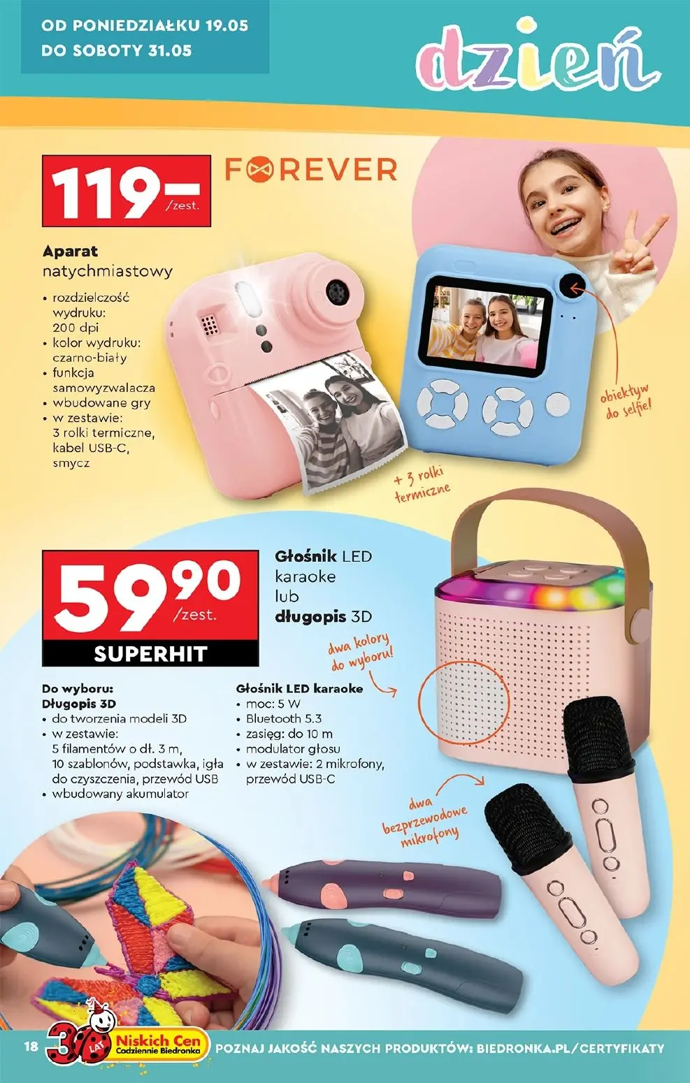 gazetka promocyjna Biedronka Okazje tygodnia. Dzień dziecka - Strona 20