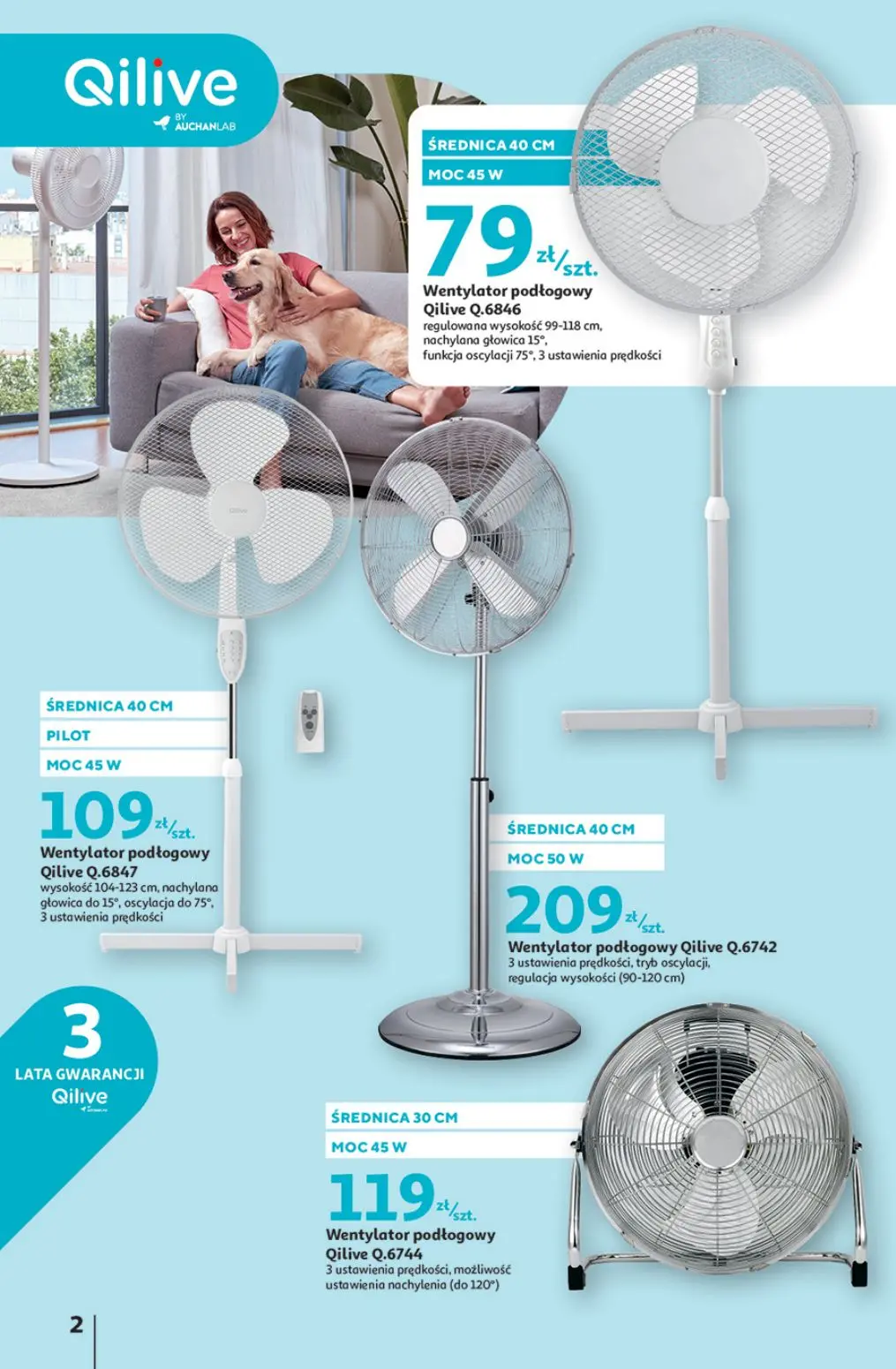 gazetka promocyjna Auchan Wentylatory - Strona 2