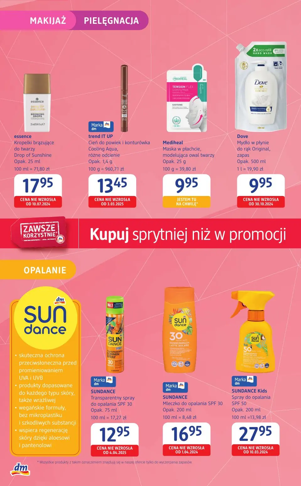 gazetka promocyjna Drogeria dm Kupuj sprytniej niż w promocji - Strona 2