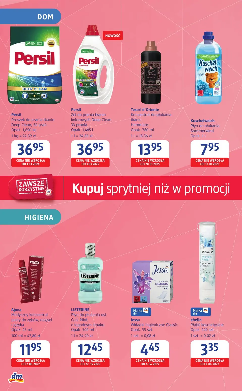 gazetka promocyjna Drogeria dm Kupuj sprytniej niż w promocji - Strona 4