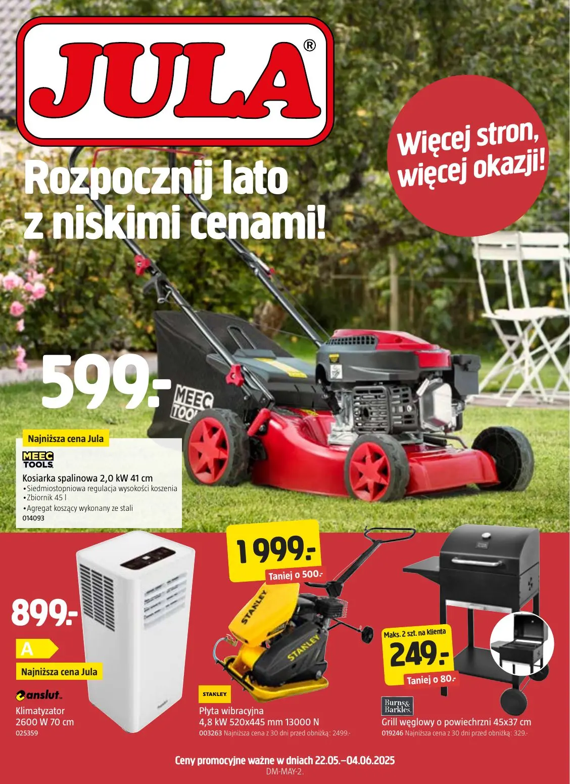 gazetka promocyjna JULA Rozpocznij lato z niskimi cenami! - Strona 1