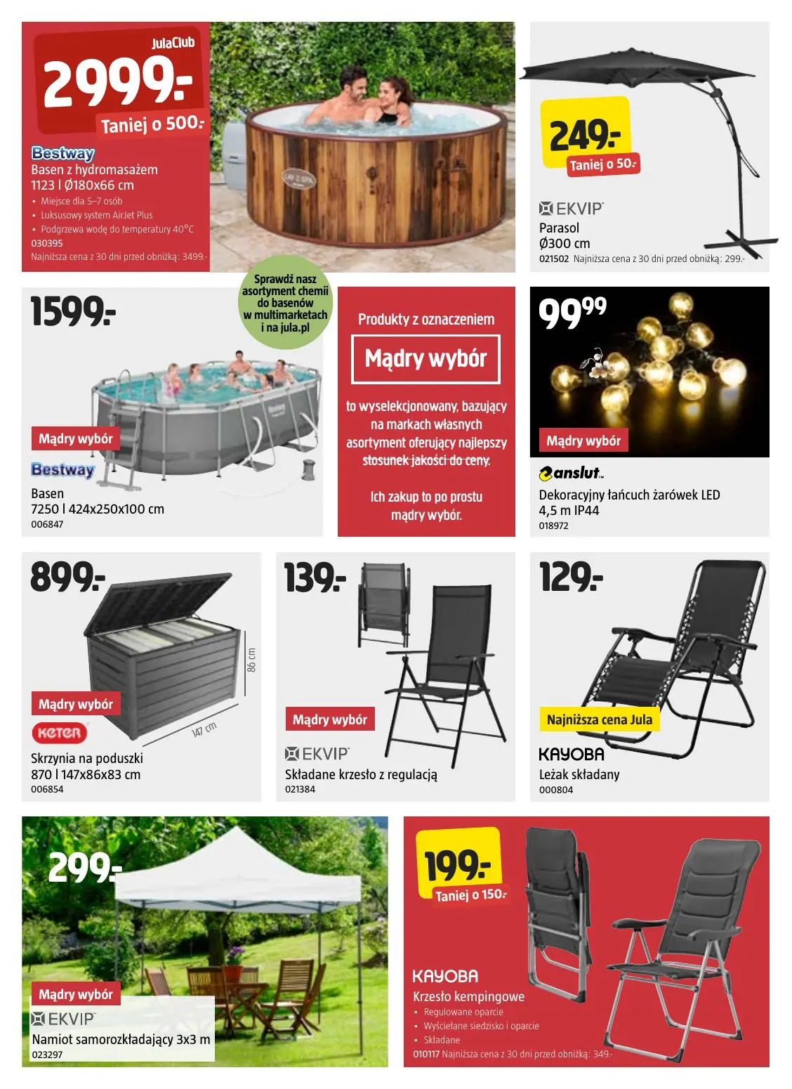gazetka promocyjna JULA Rozpocznij lato z niskimi cenami! - Strona 8