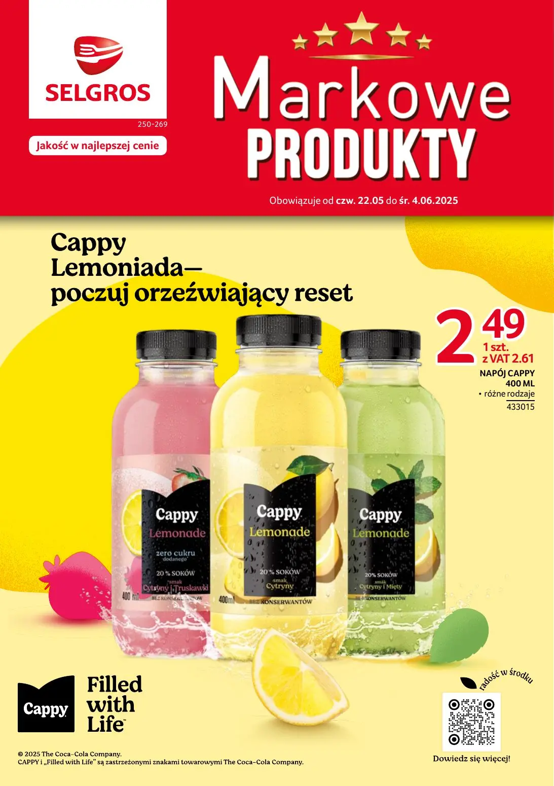 gazetka promocyjna SELGROS Markowe Produkty - Strona 1