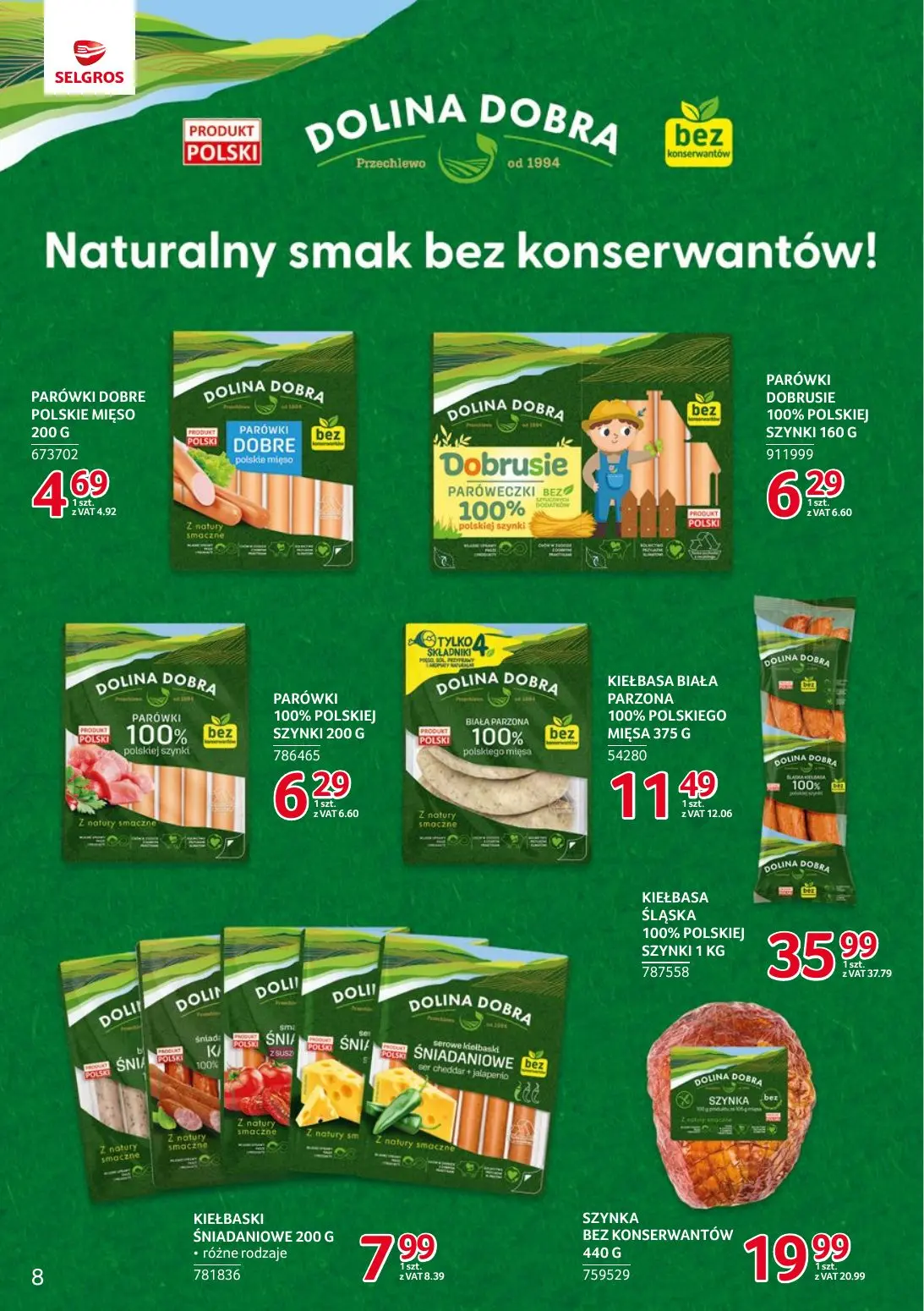 gazetka promocyjna SELGROS Markowe Produkty - Strona 8