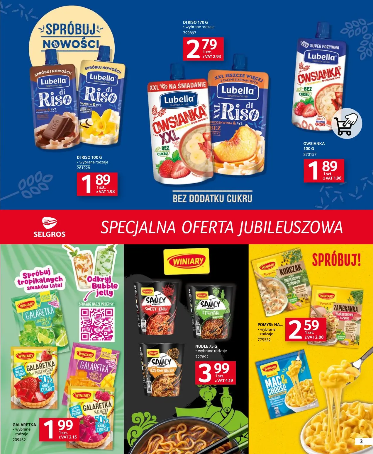 gazetka promocyjna SELGROS Specjalna Oferta Jubileuszowa - Strona 3