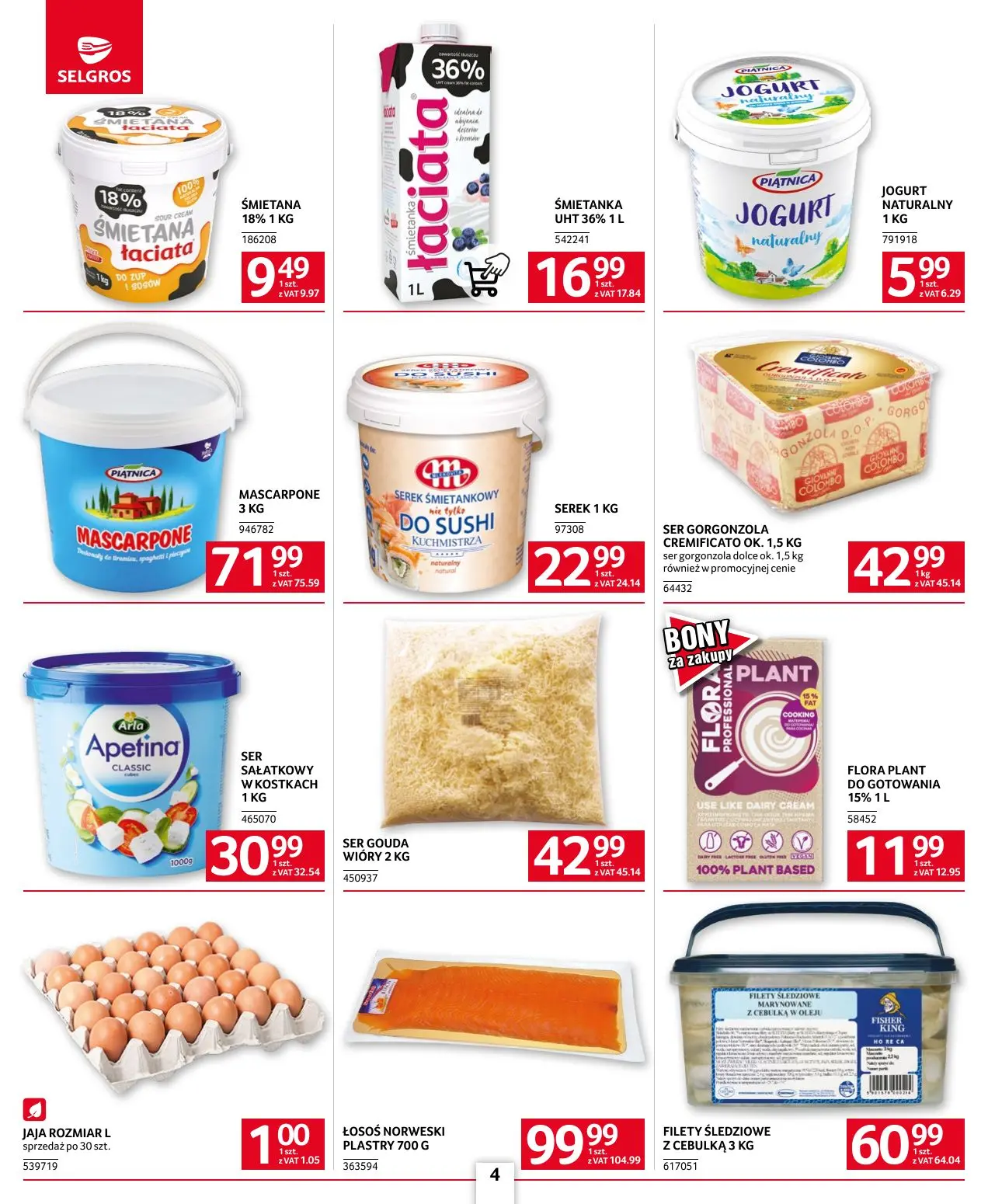 gazetka promocyjna SELGROS Oferta dla gastronomii - Strona 4