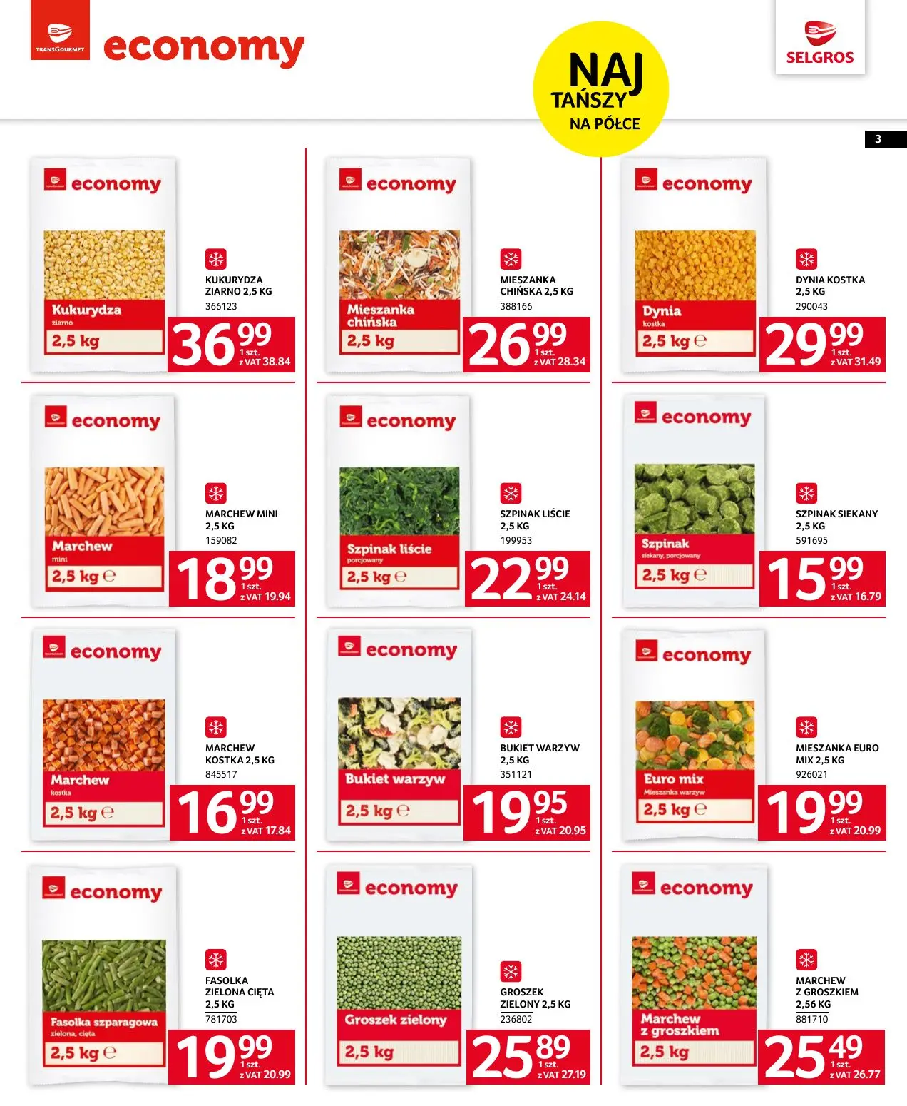gazetka promocyjna SELGROS Katalog Marki Własne - Strona 3