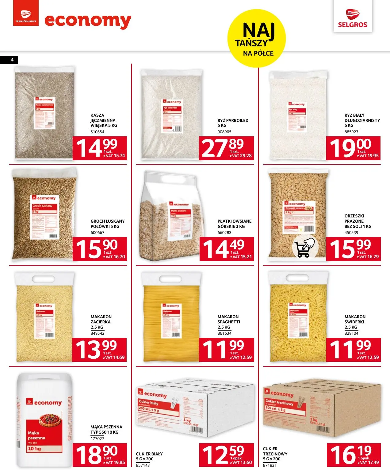 gazetka promocyjna SELGROS Katalog Marki Własne - Strona 4