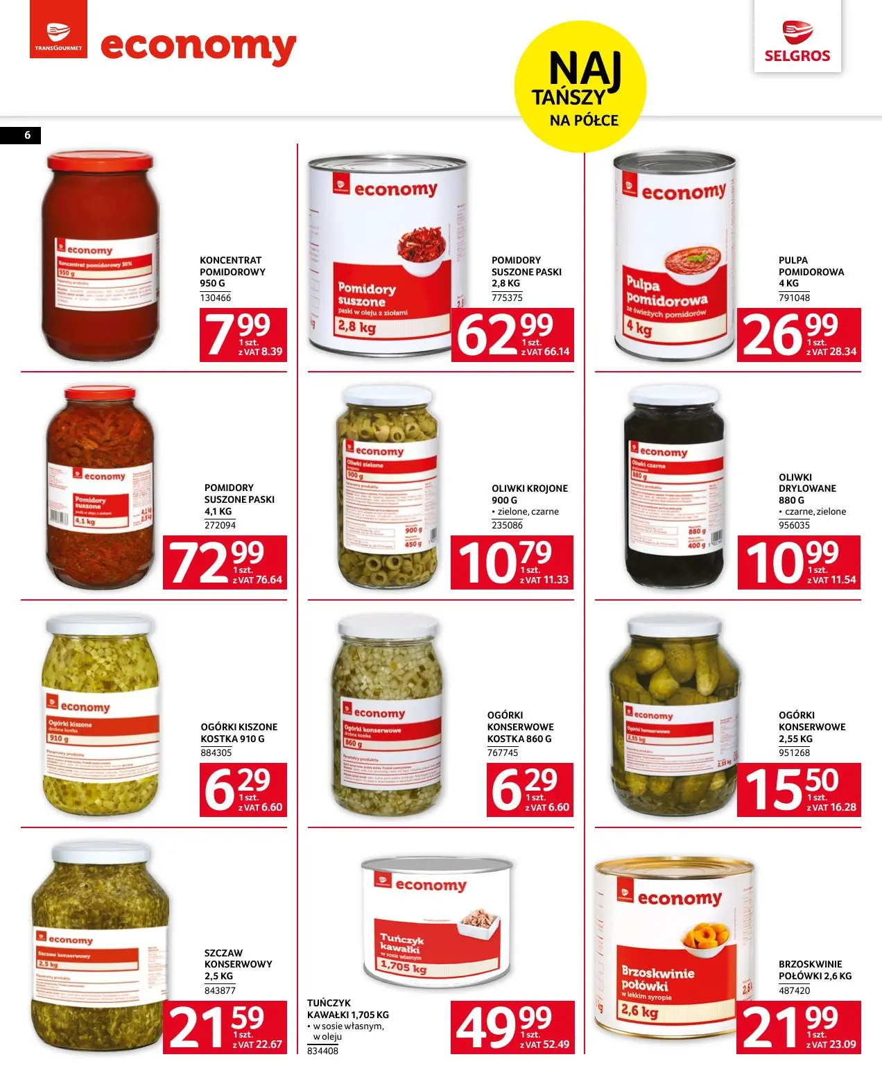 gazetka promocyjna SELGROS Katalog Marki Własne - Strona 6