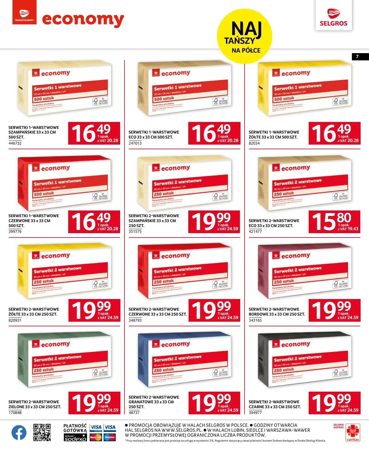 gazetka promocyjna SELGROS Katalog Marki Własne - Strona 7