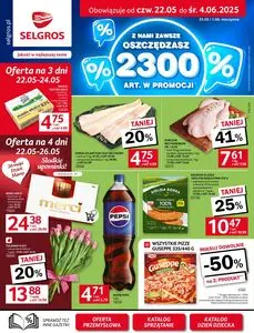 Gazetka promocyjna SELGROS, ważna od 2025-05-22 do 2025-06-04.