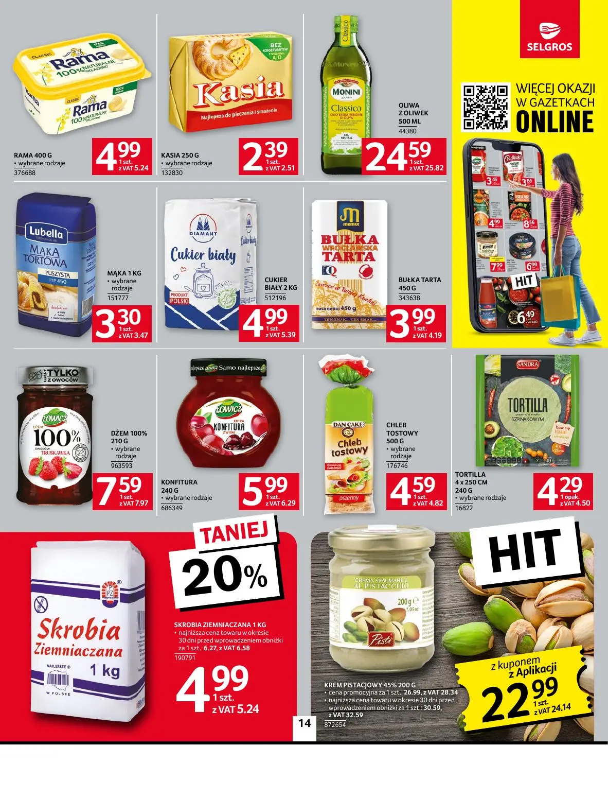 gazetka promocyjna SELGROS Oferta Spożywcza - Strona 14
