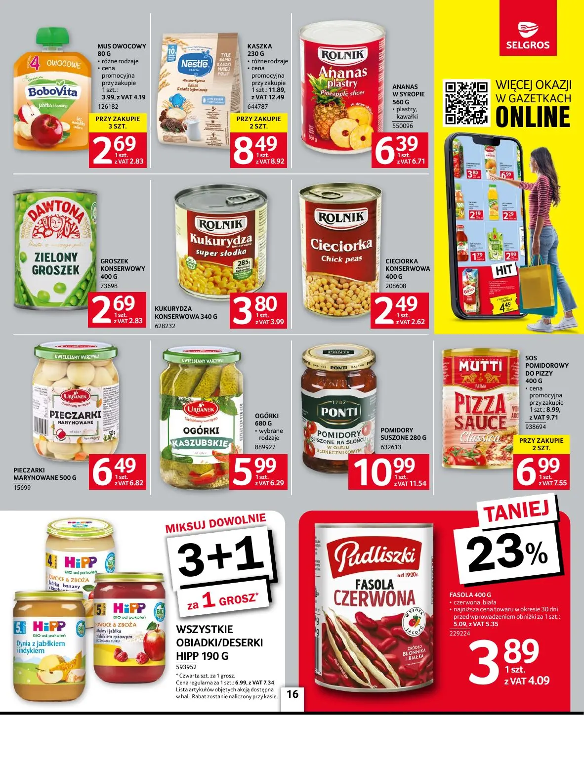 gazetka promocyjna SELGROS Oferta Spożywcza - Strona 16