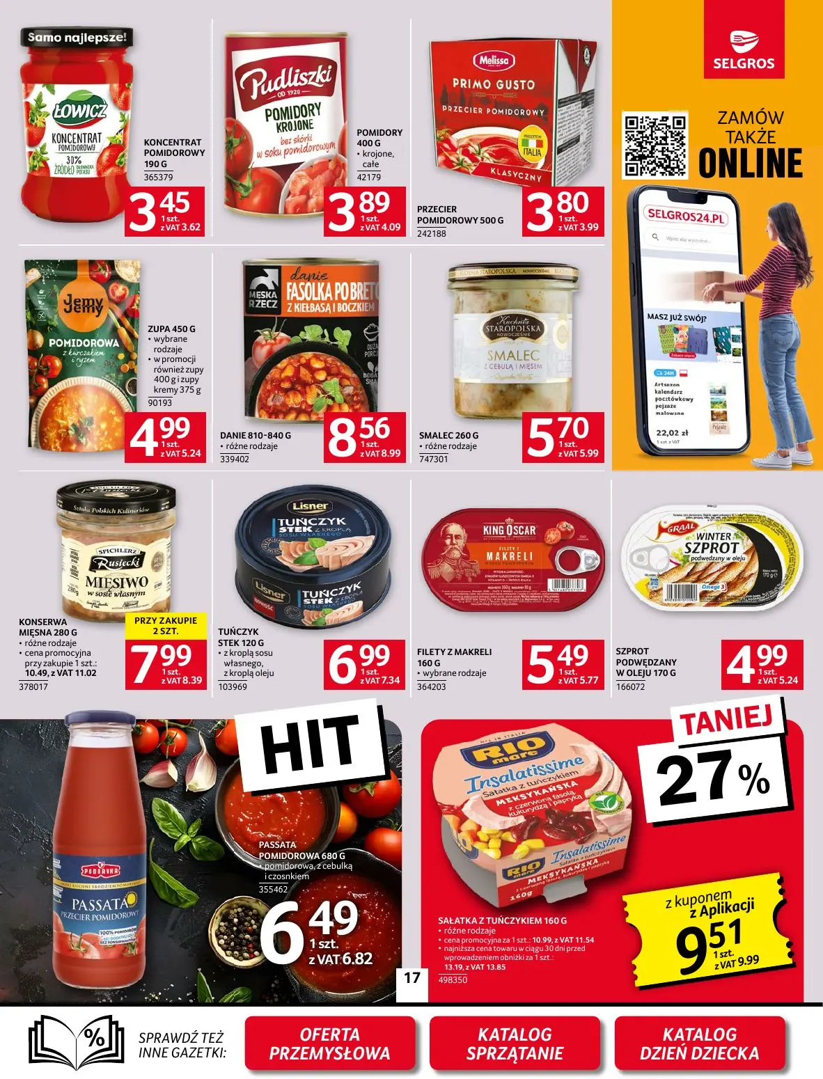gazetka promocyjna SELGROS Oferta Spożywcza - Strona 17