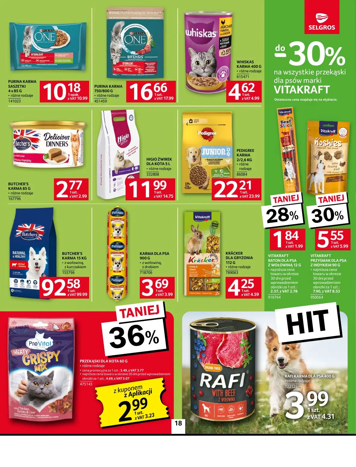 gazetka promocyjna SELGROS Oferta Spożywcza - Strona 18