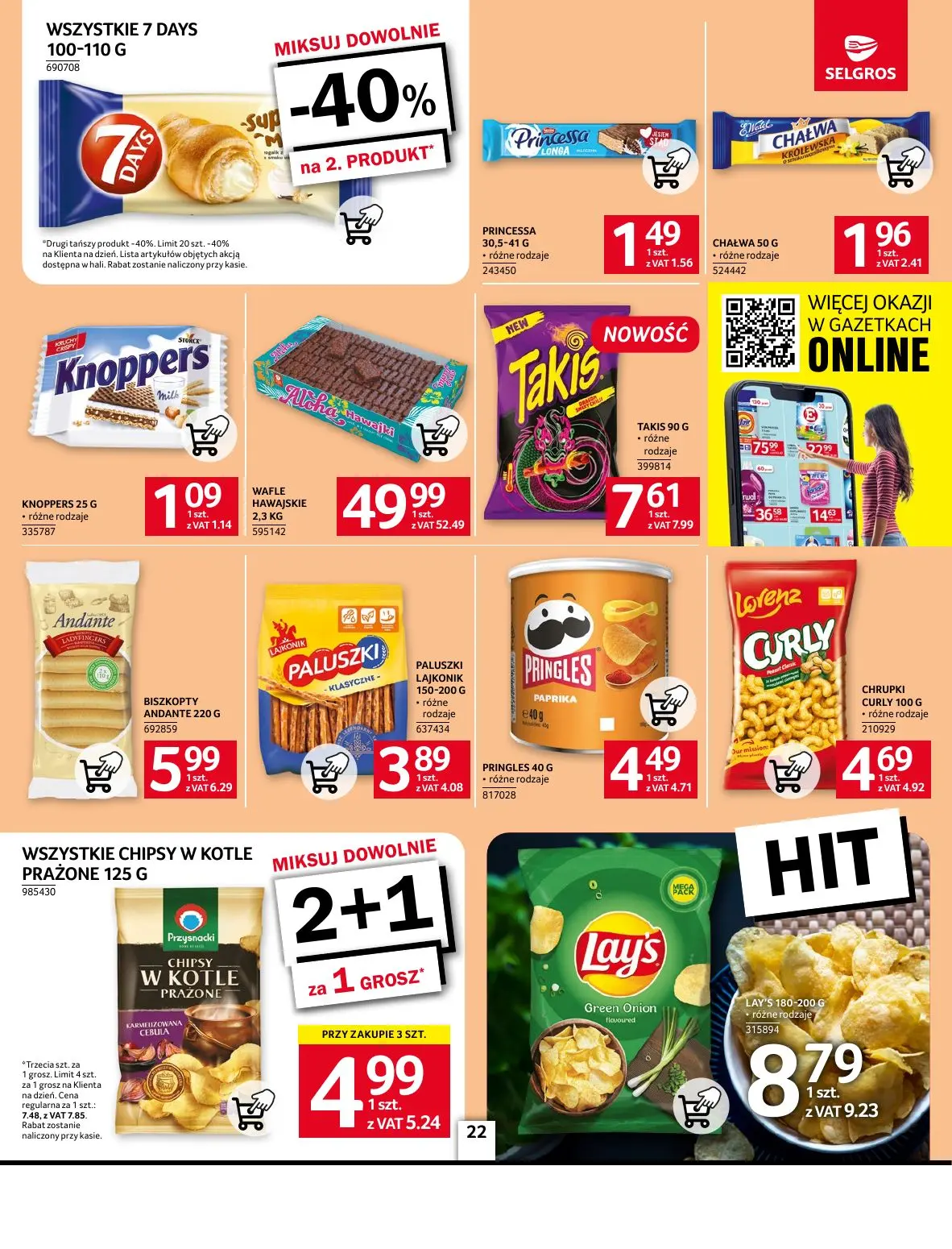 gazetka promocyjna SELGROS Oferta Spożywcza - Strona 22