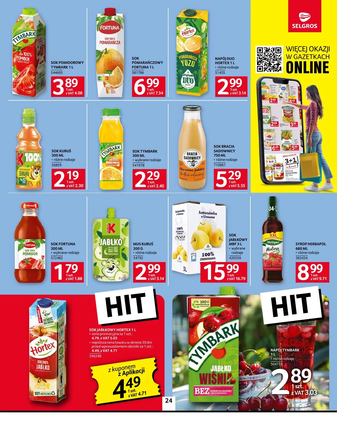 gazetka promocyjna SELGROS Oferta Spożywcza - Strona 24