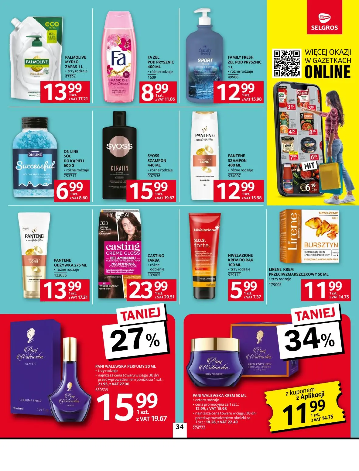 gazetka promocyjna SELGROS Oferta Spożywcza - Strona 34