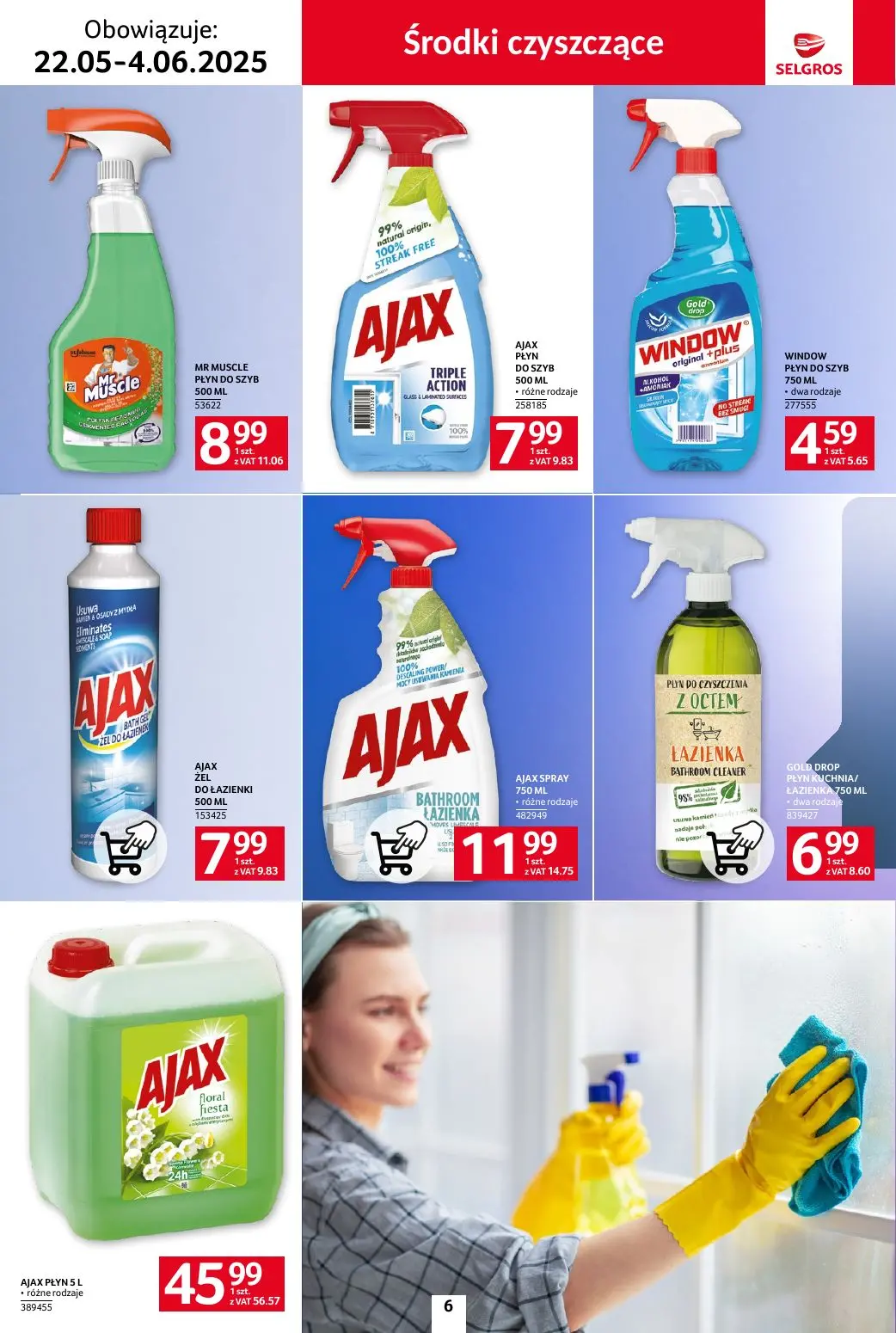 gazetka promocyjna SELGROS Katalog Sprzątanie - Strona 6