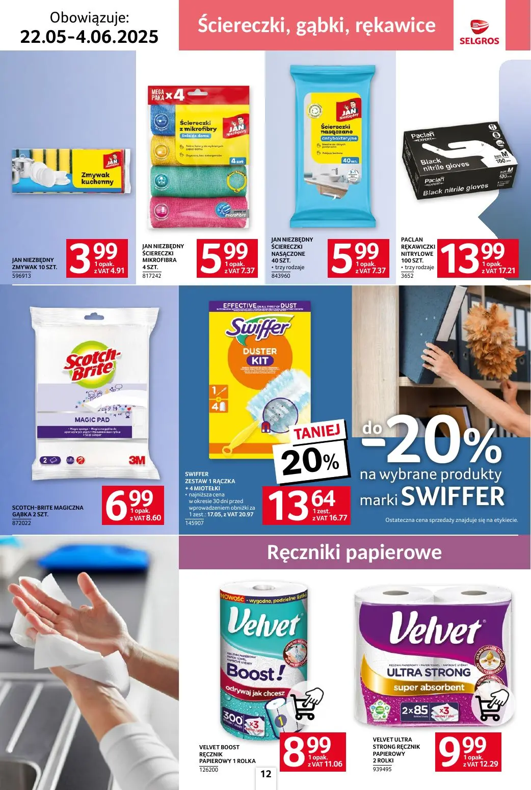 gazetka promocyjna SELGROS Katalog Sprzątanie - Strona 12