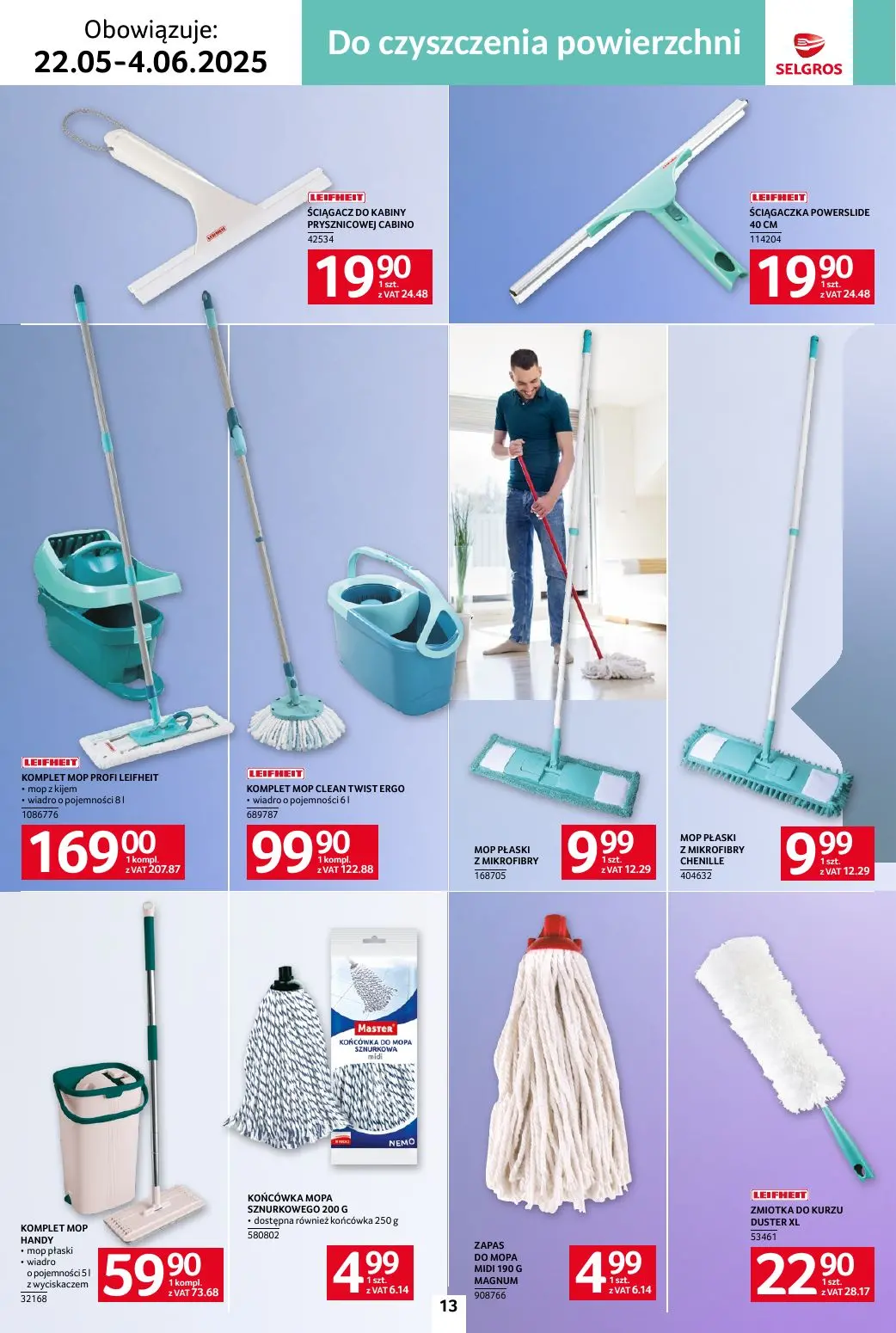 gazetka promocyjna SELGROS Katalog Sprzątanie - Strona 13