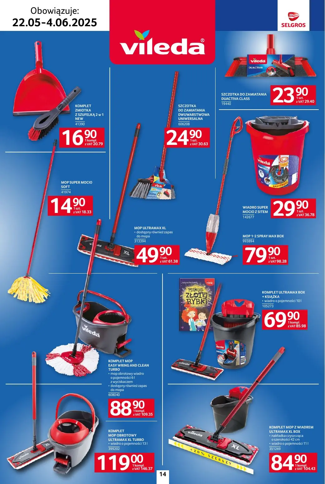 gazetka promocyjna SELGROS Katalog Sprzątanie - Strona 14