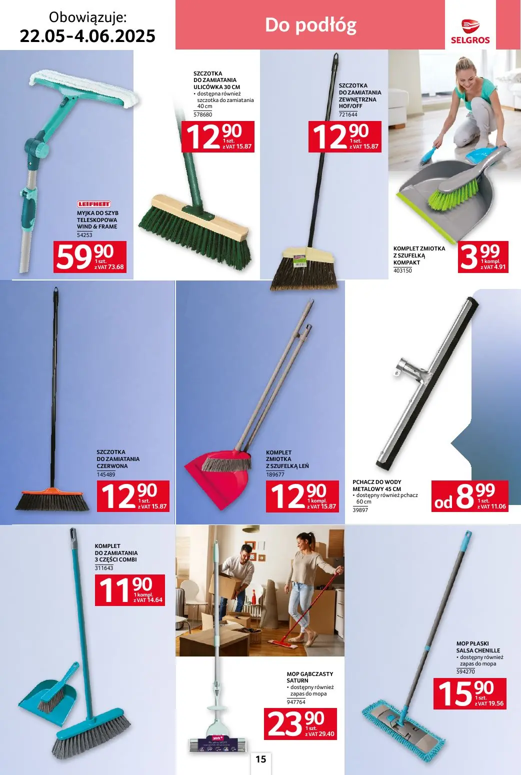 gazetka promocyjna SELGROS Katalog Sprzątanie - Strona 15