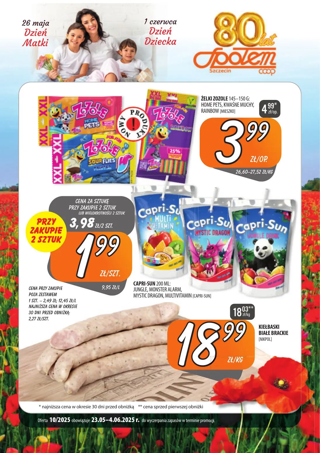 gazetka promocyjna Społem Szczecin Czas na grilla - Strona 1