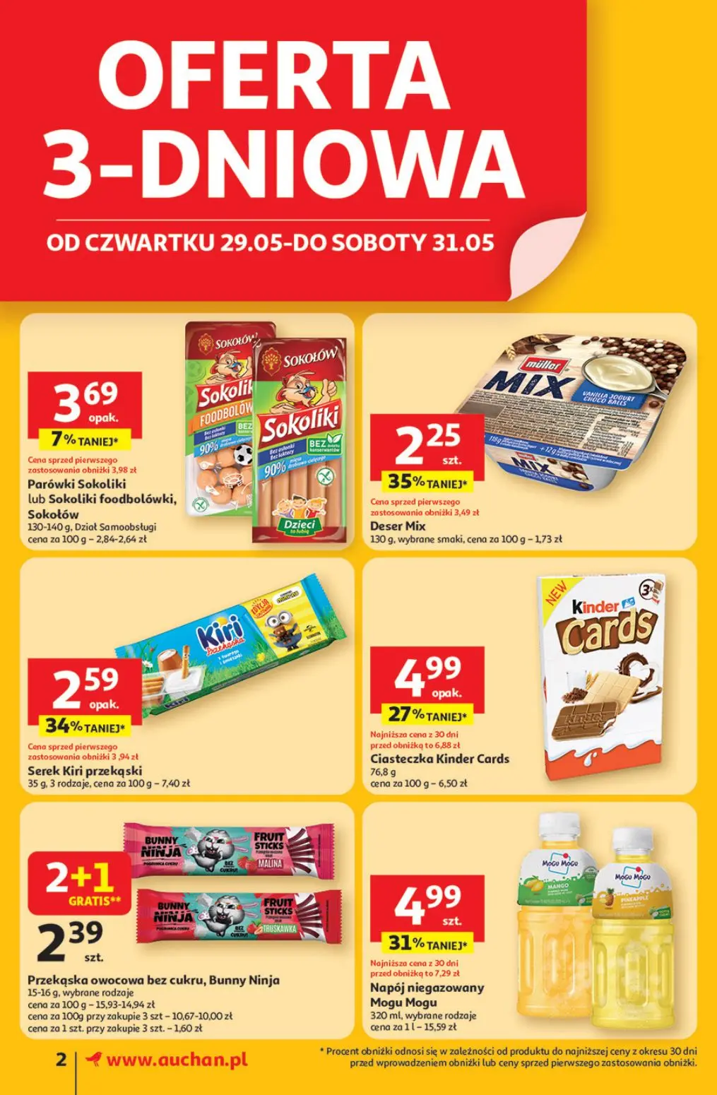 gazetka promocyjna Auchan Supermarket Pewność niskich cen - Strona 2