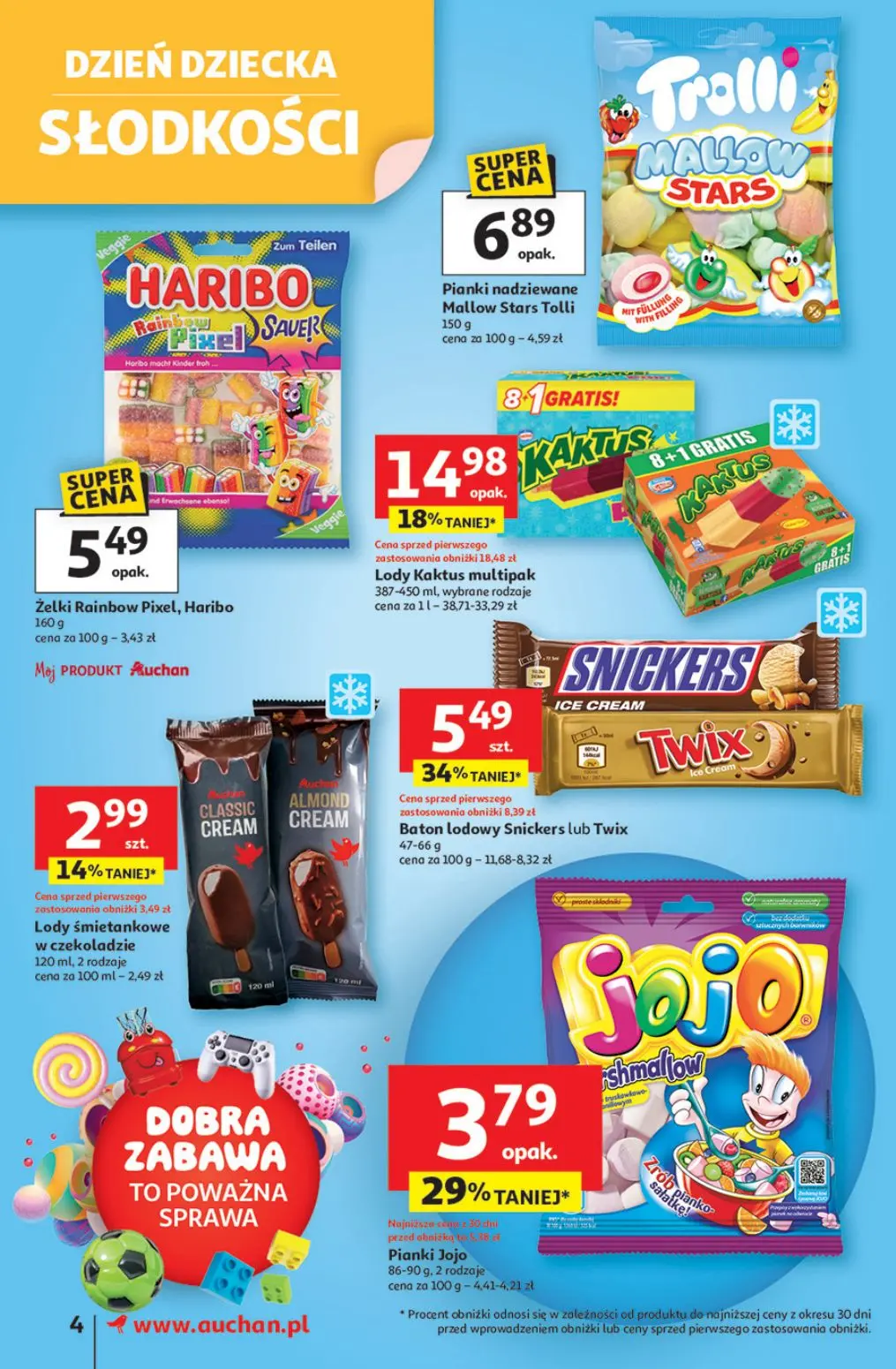 gazetka promocyjna Auchan Supermarket Pewność niskich cen - Strona 4
