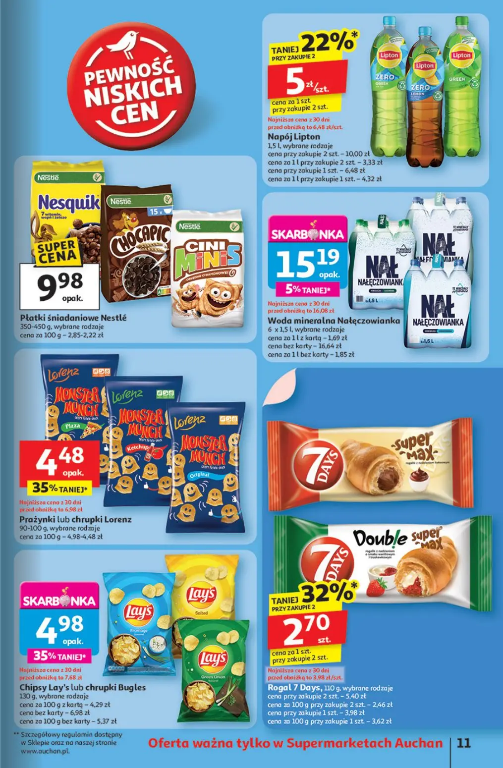 gazetka promocyjna Auchan Supermarket Pewność niskich cen - Strona 13
