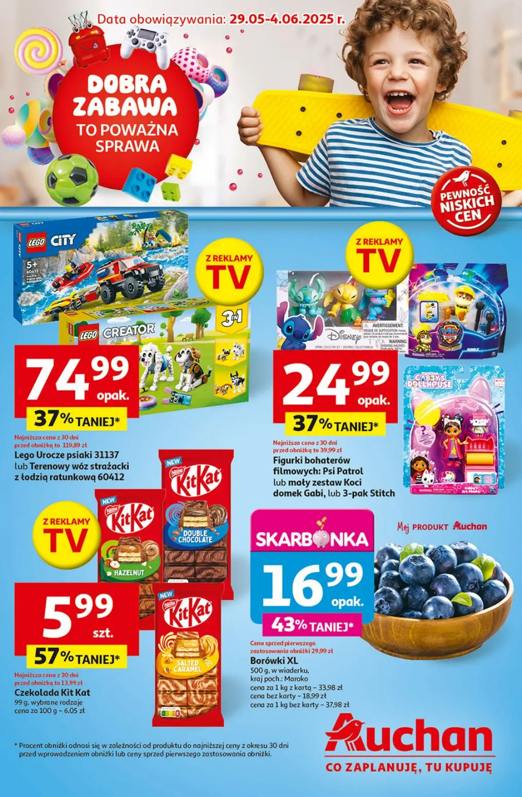 gazetka promocyjna Auchan Co zaplanuje, to kupuje - Strona 1