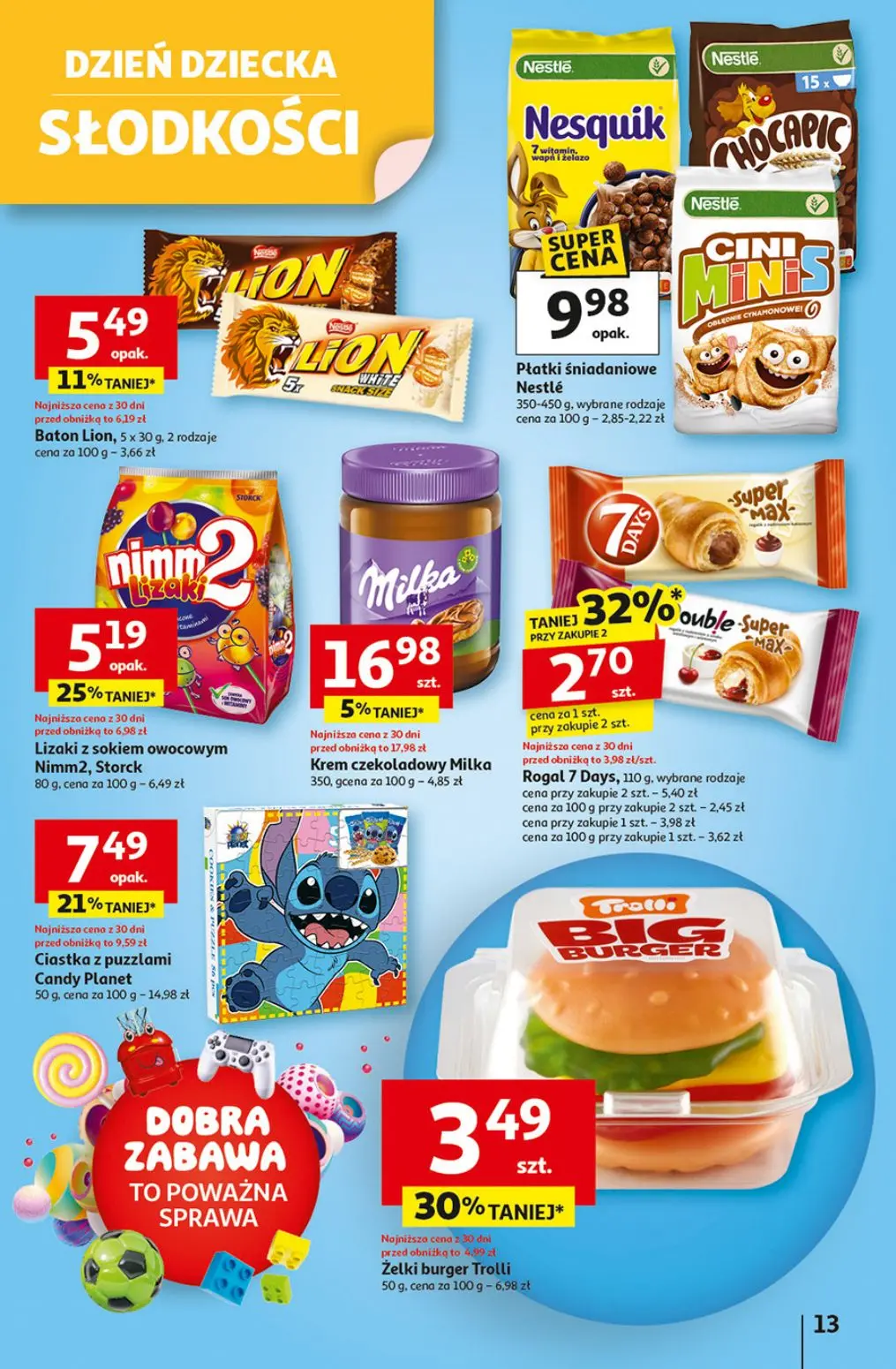 gazetka promocyjna Auchan Co zaplanuje, to kupuje - Strona 13