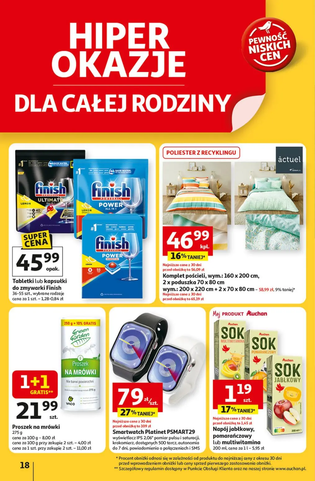 gazetka promocyjna Auchan Co zaplanuje, to kupuje - Strona 18
