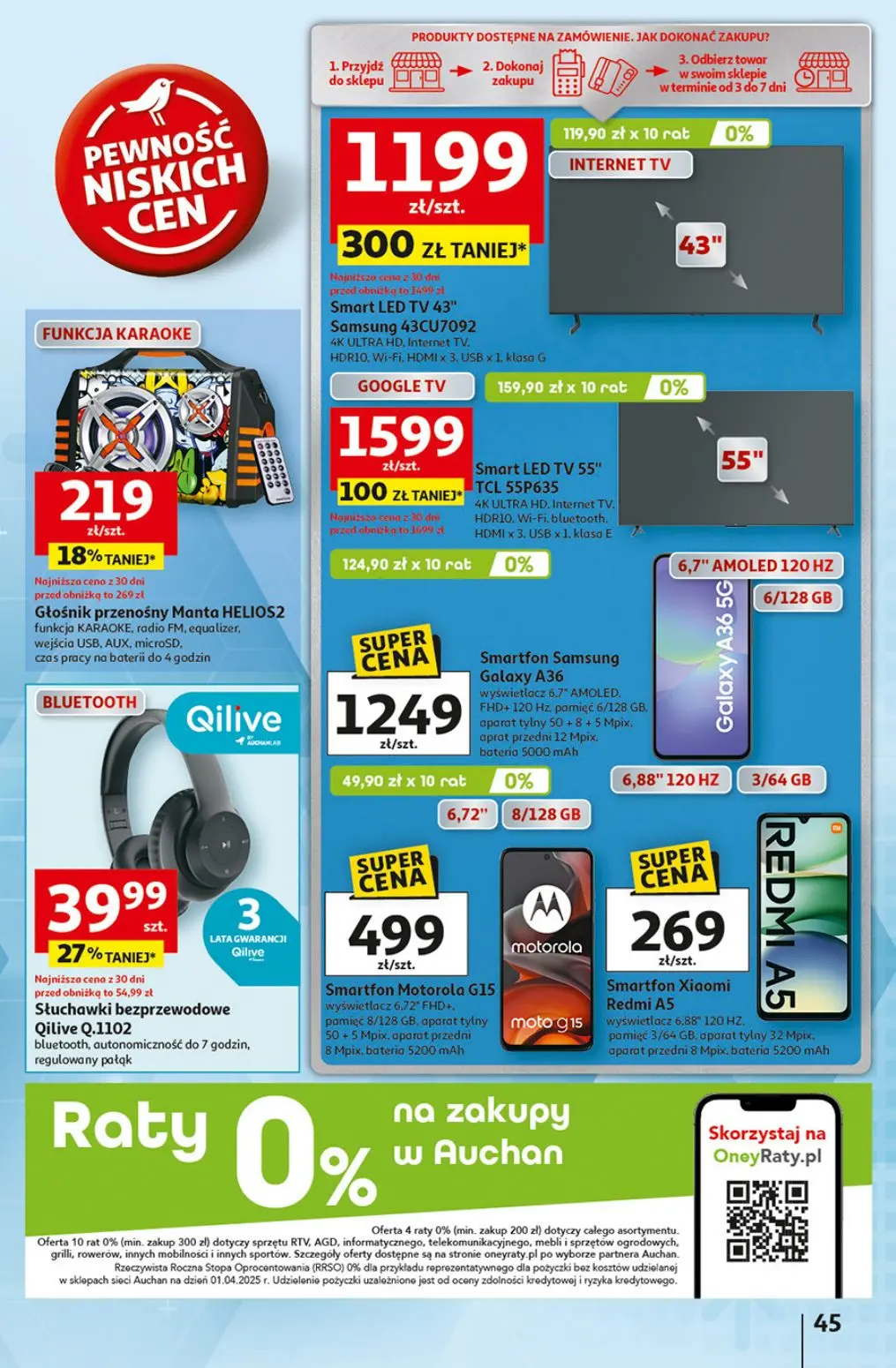 gazetka promocyjna Auchan Co zaplanuje, to kupuje - Strona 47