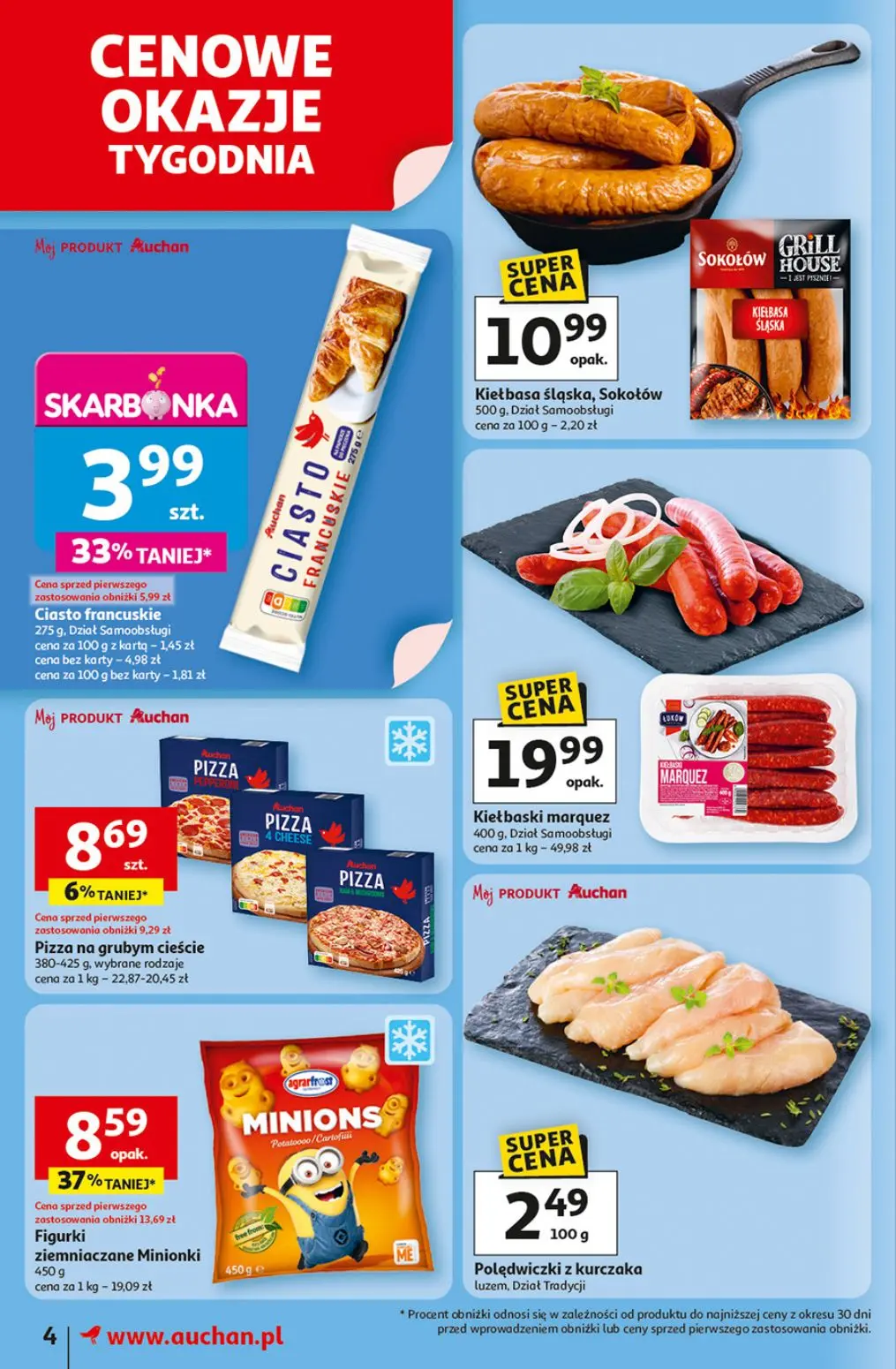 gazetka promocyjna Auchan Pewność niskich cen - Strona 4
