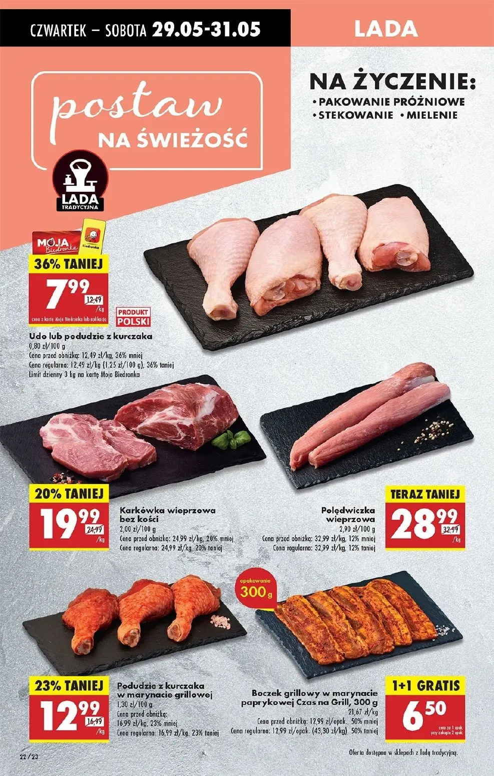 gazetka promocyjna Biedronka Od czwartku - lada tradycyjna - Strona 30