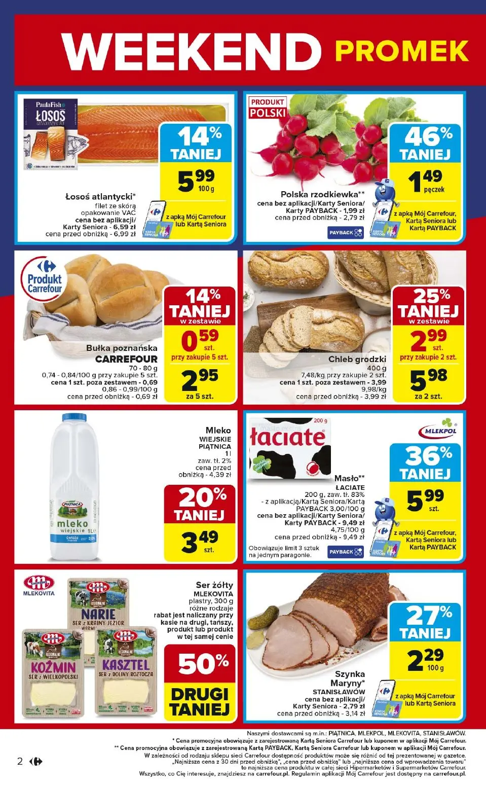 gazetka promocyjna Carrefour Weekend promek od czwartku - Strona 2