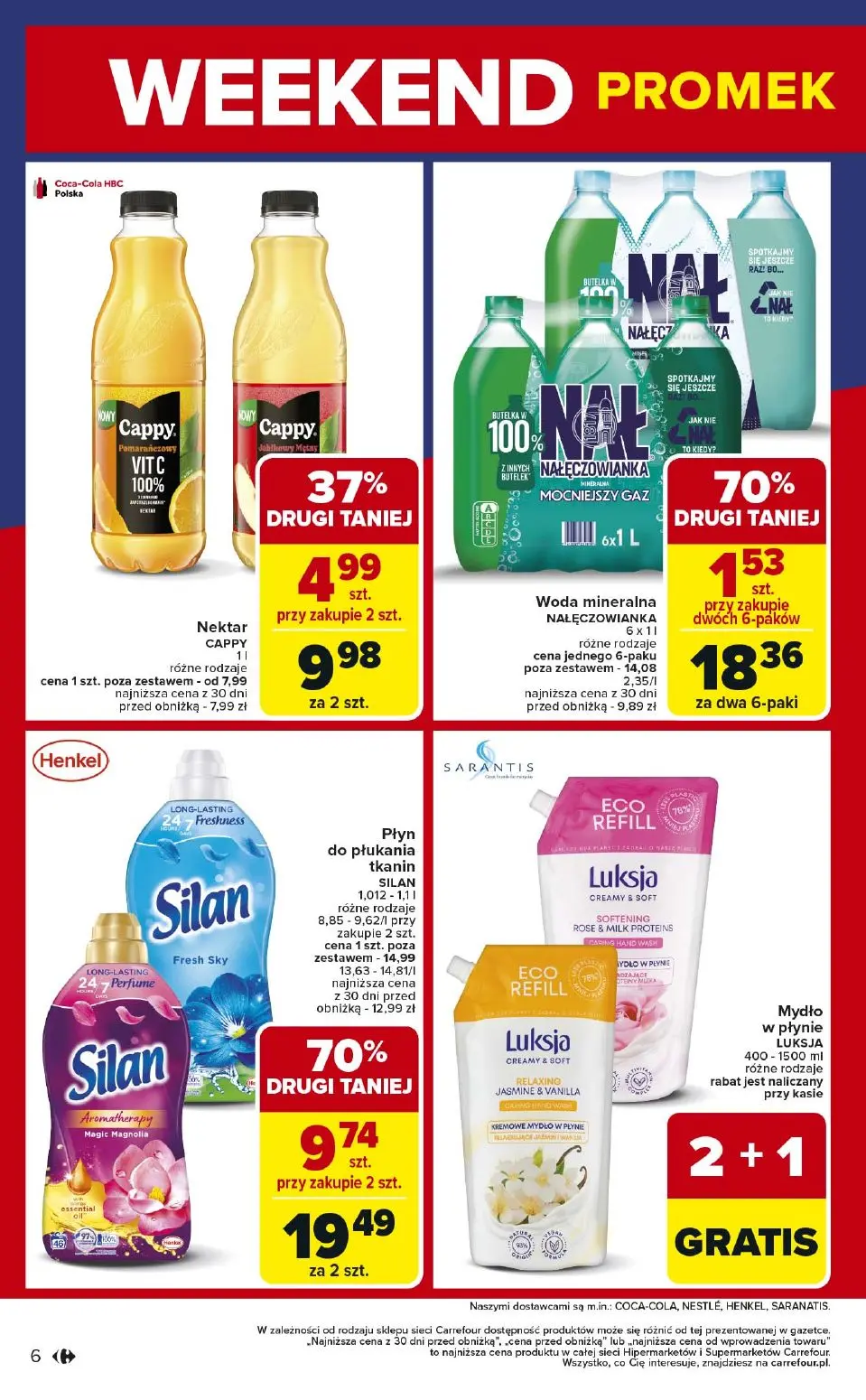 gazetka promocyjna Carrefour Weekend promek od czwartku - Strona 6